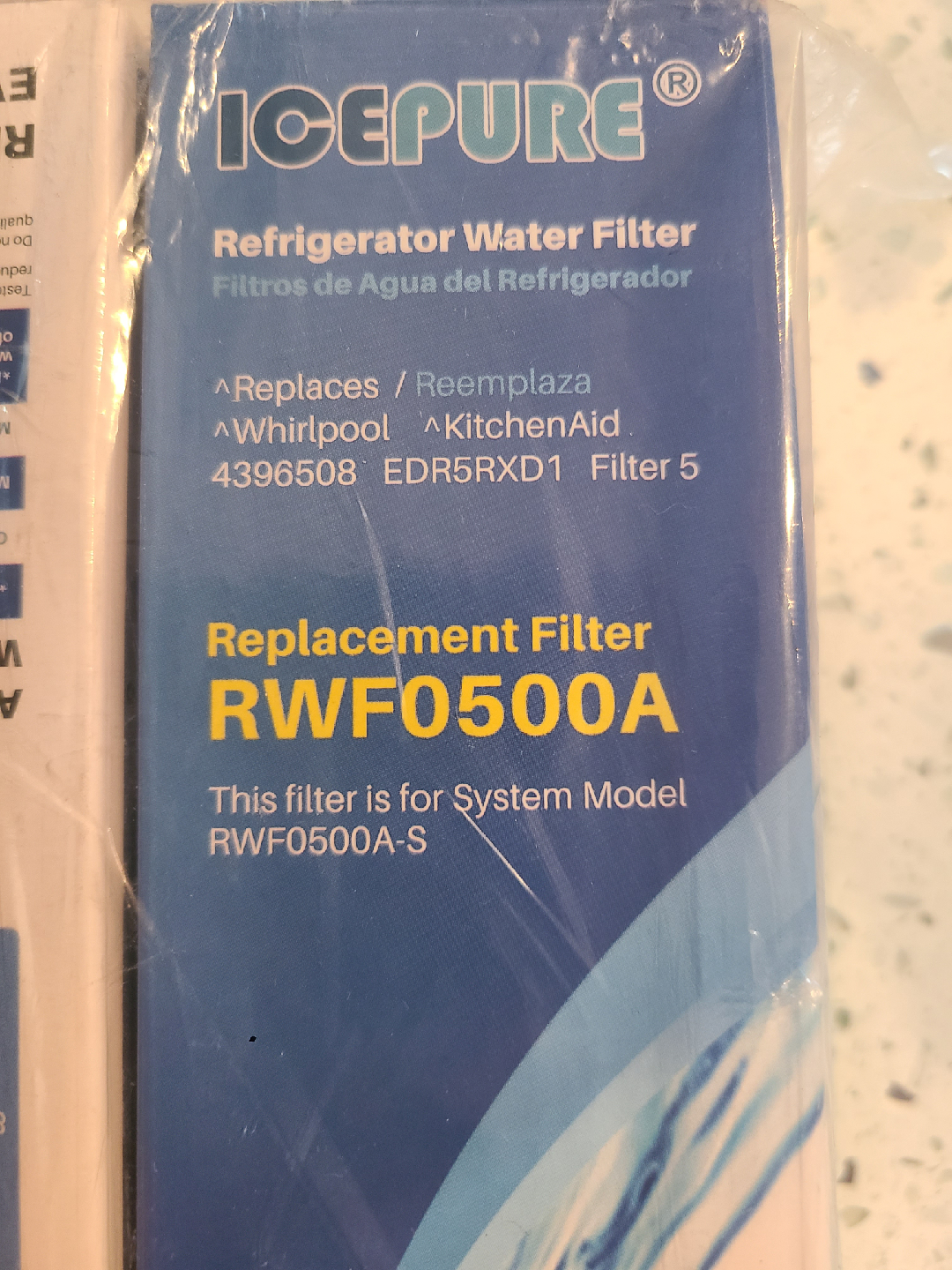 🥕ICEPURE RWF0500A Refrigerator Water Filter - photo 2