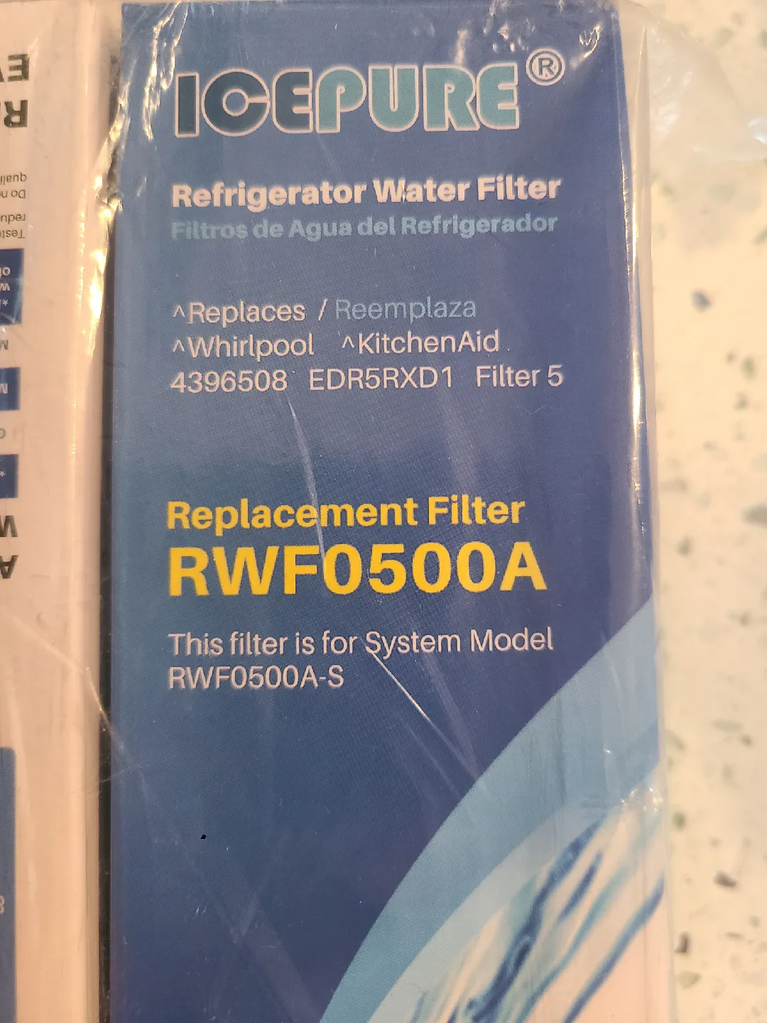🥕ICEPURE RWF0500A Refrigerator Water Filter image indicator(2)