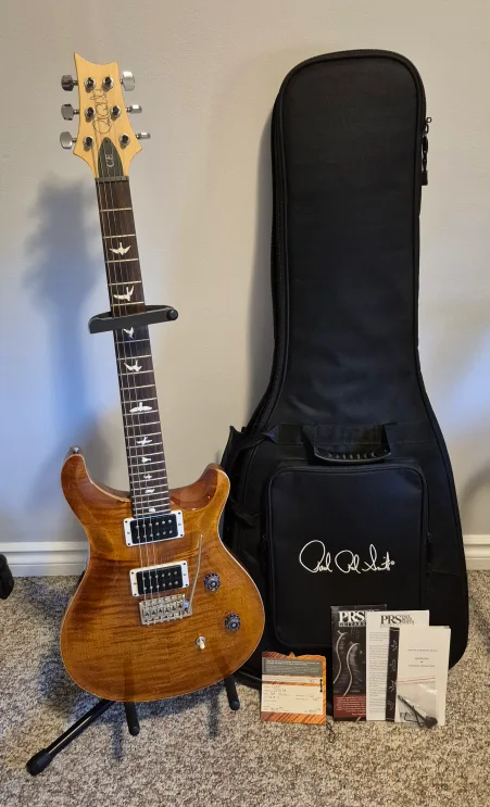 2017 PRS CE 24 (Amber) with Gig Bag image indicator(2)