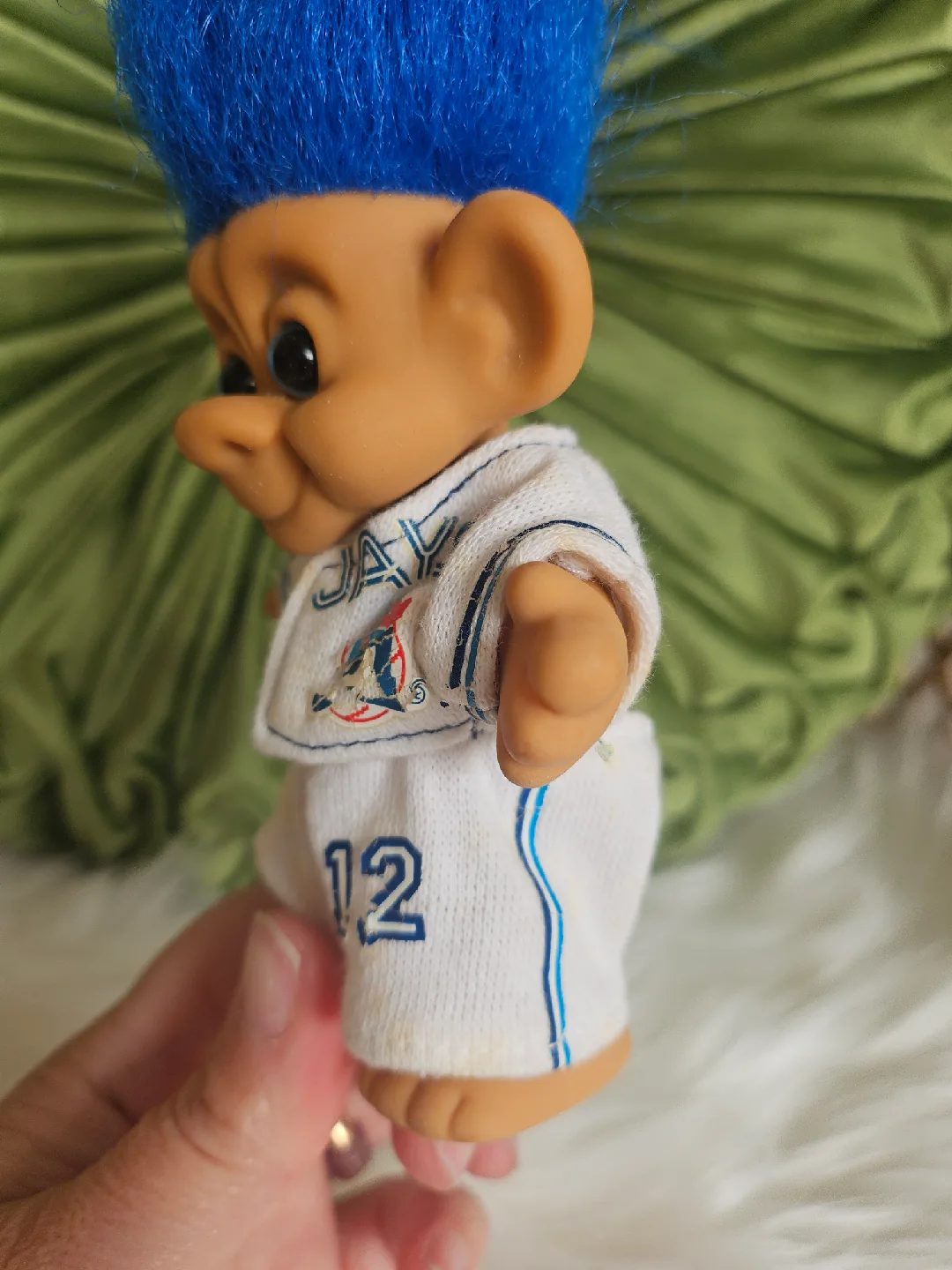 Vintage 1992 World Series Toronto Blue Jays Troll Doll image indicator(7)