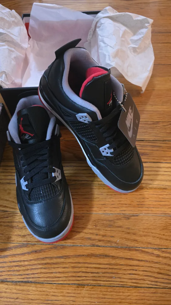 Nike Air Jordan 4 Retro Bred Reimagined 7y image indicator(3)