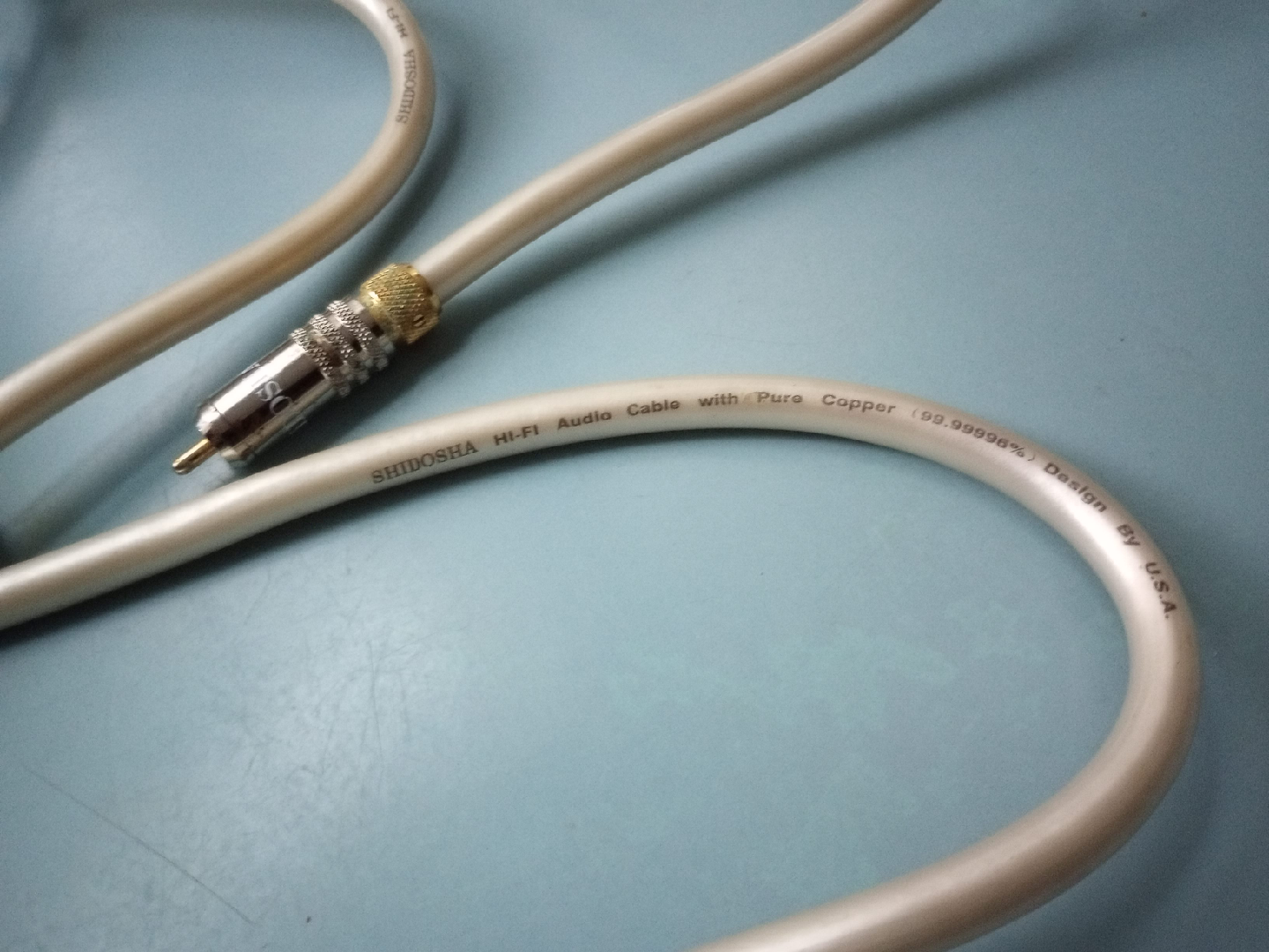 shidosha Hi Fi RCA Audio cable - photo 4