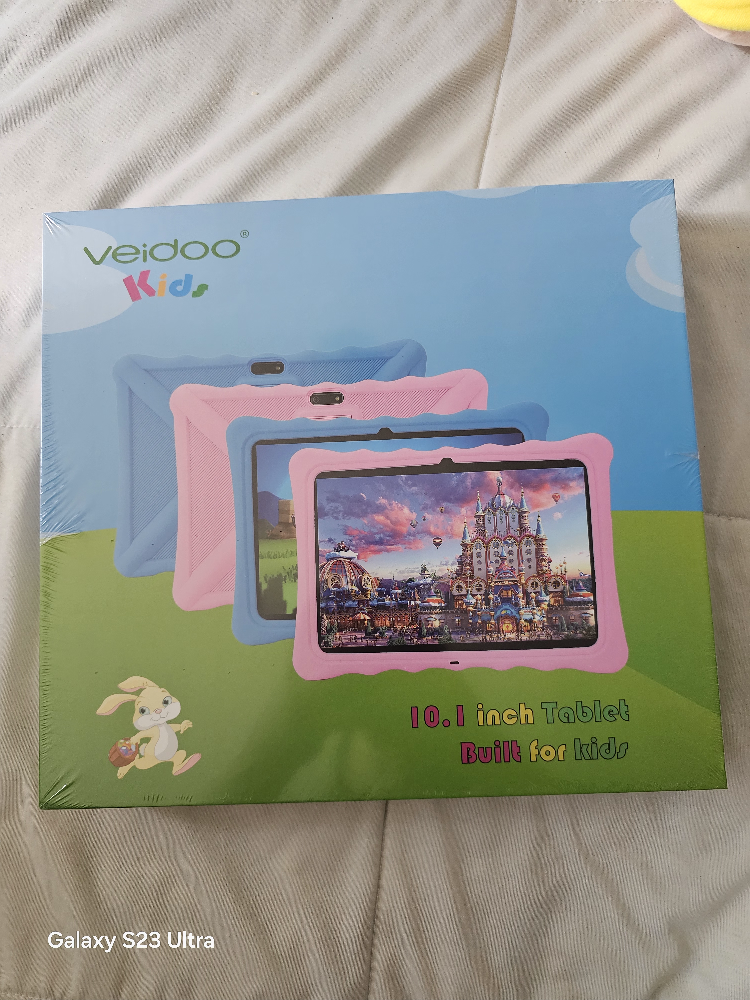 🥕New Veidoo Kids 10.1" Pink Tablet
