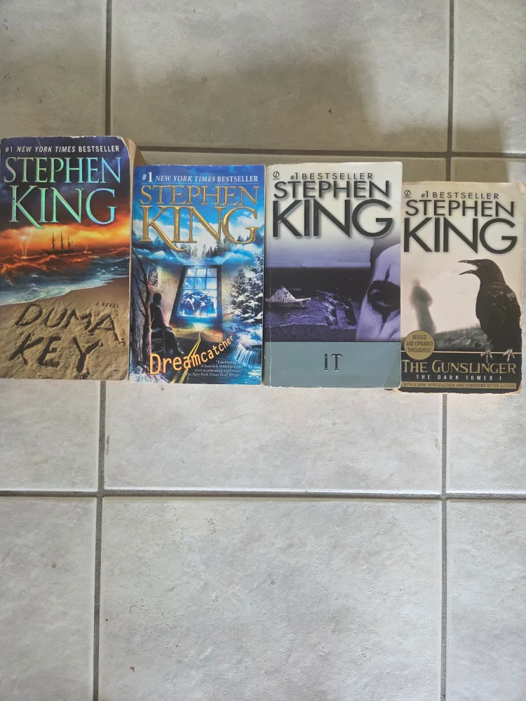 🥕Stephen King Books: Duma Key, Dreamcatcher, IT, The Gunslinger thumbnail