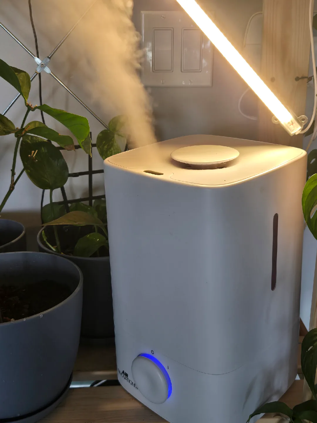 Air Innovations 4.5L Ultrasonic Humidifier - White