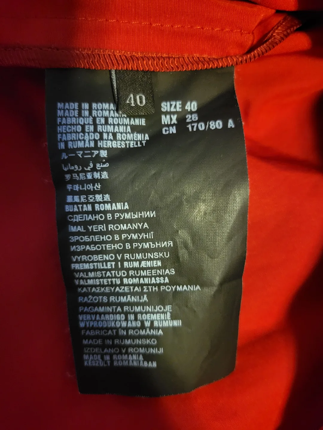 Prada Milano Red Trench Coat - Size 40 image indicator(3)