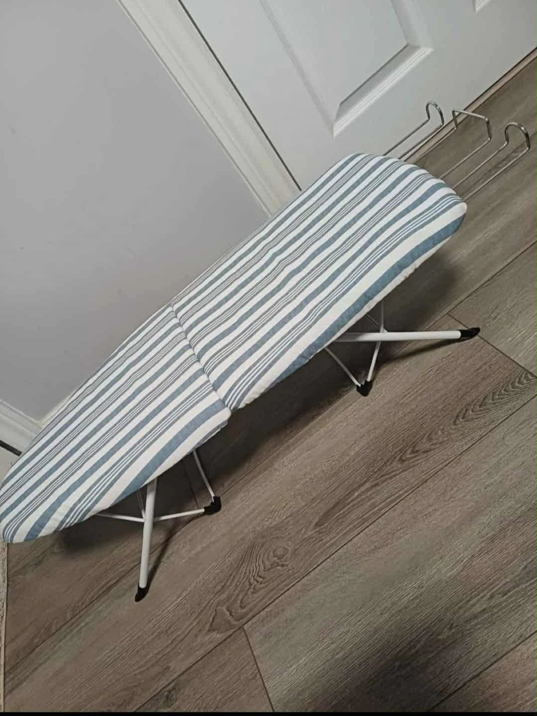 Striped Ironing Board w/ Folding Legs - photo 3
