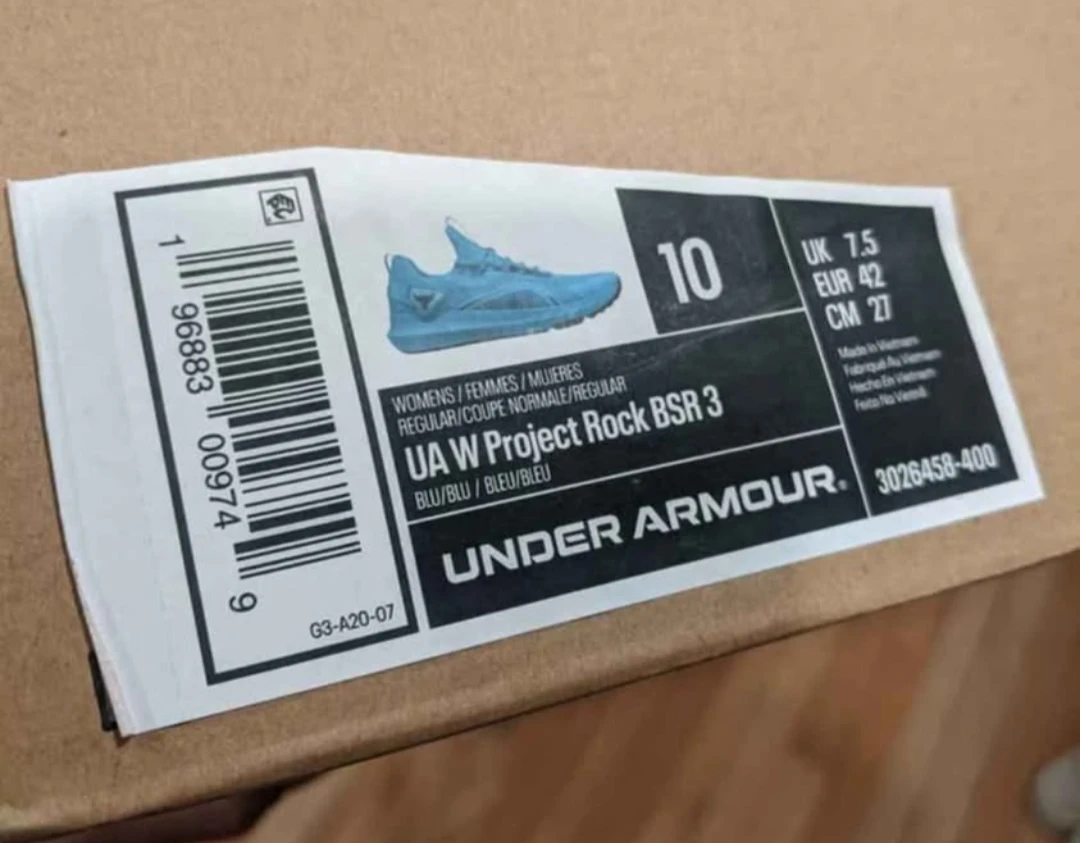 Under Armour Project Rock BSR 3 Women's Size 10 - photo 3