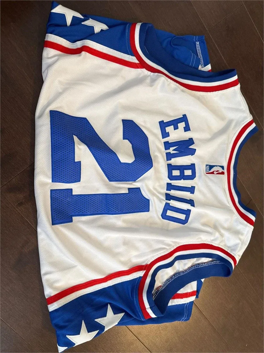 Adidas Philadelphia 76ers Joel Embiid Jersey - L image indicator(2)