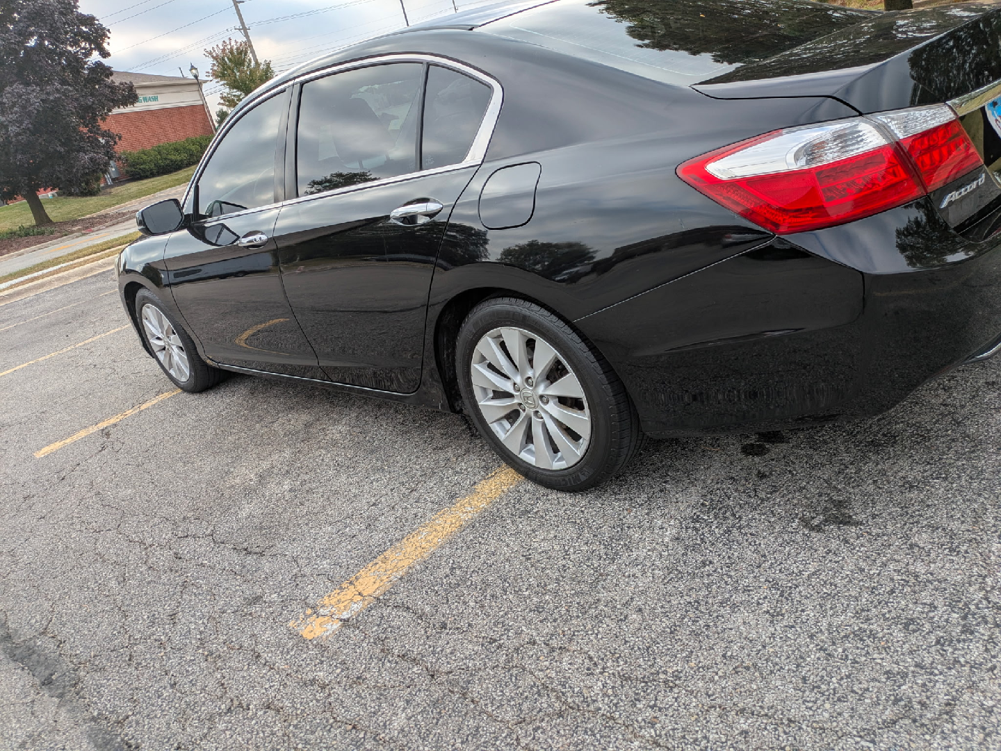 2014 Black Honda Accord Sedan EX-L - photo 2