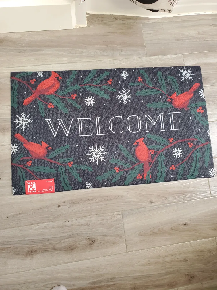 Place & Time Holiday Doormat 18x30in thumbnail