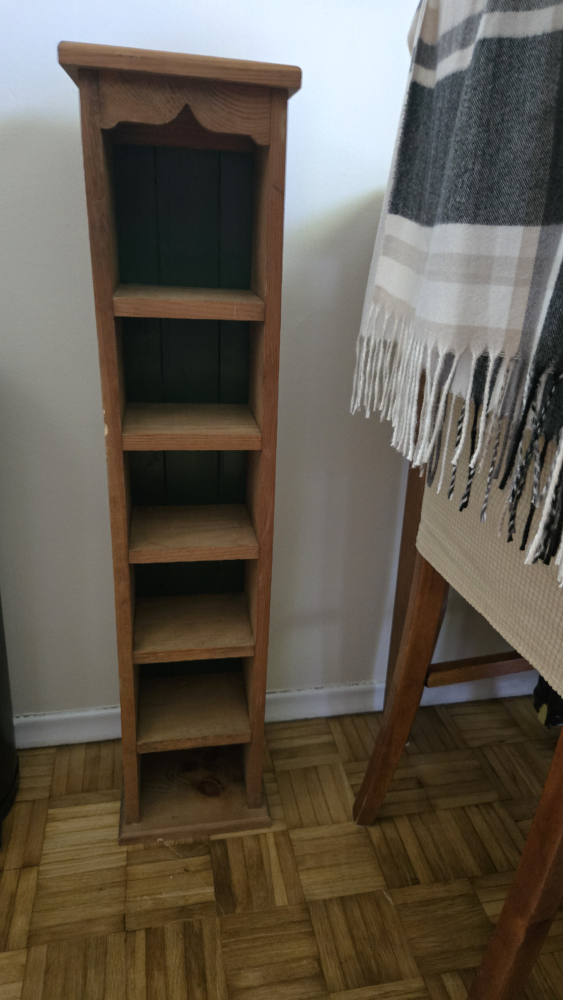 Wooden Shelf Unit - photo 2