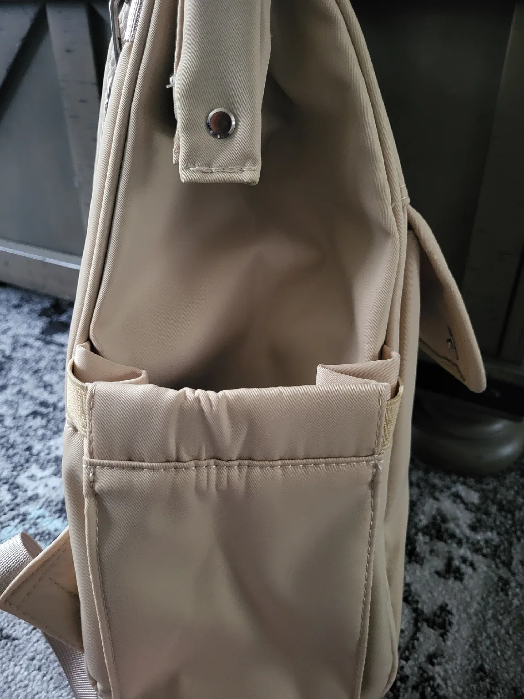 Fierte Diaper Backpack - Beige image indicator(4)