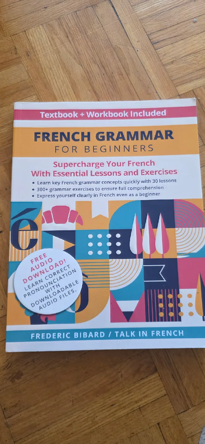 French Grammar for Beginners Textbook + Workbook thumbnail
