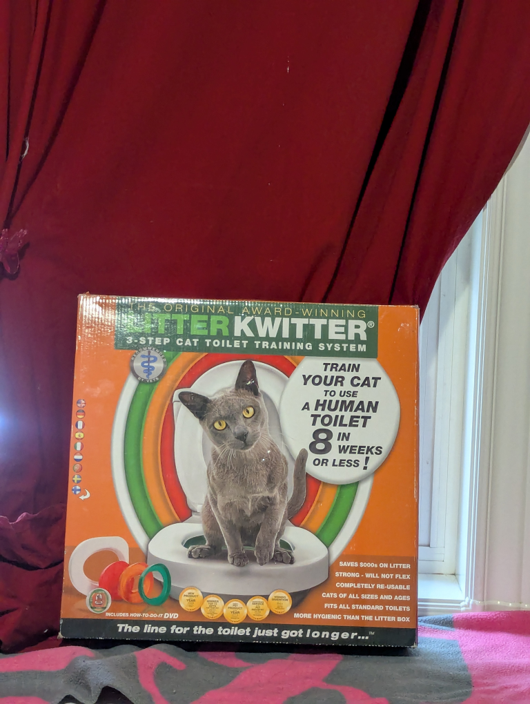 Litter Kwitter 3-Step Cat Toilet Training System