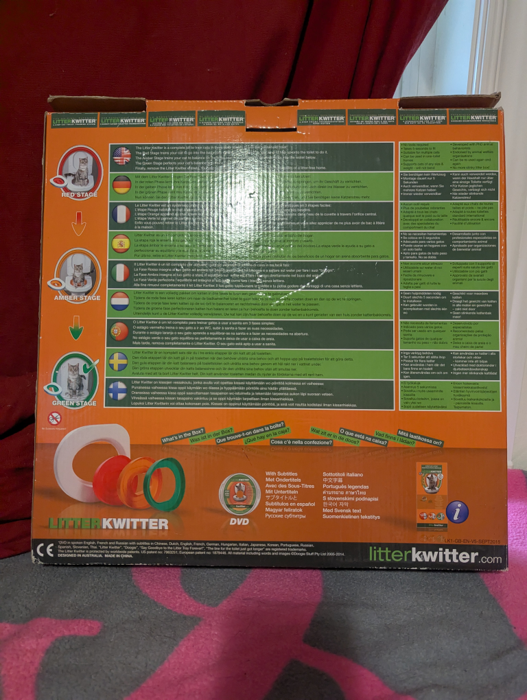 Litter Kwitter 3-Step Cat Toilet Training System - photo 3