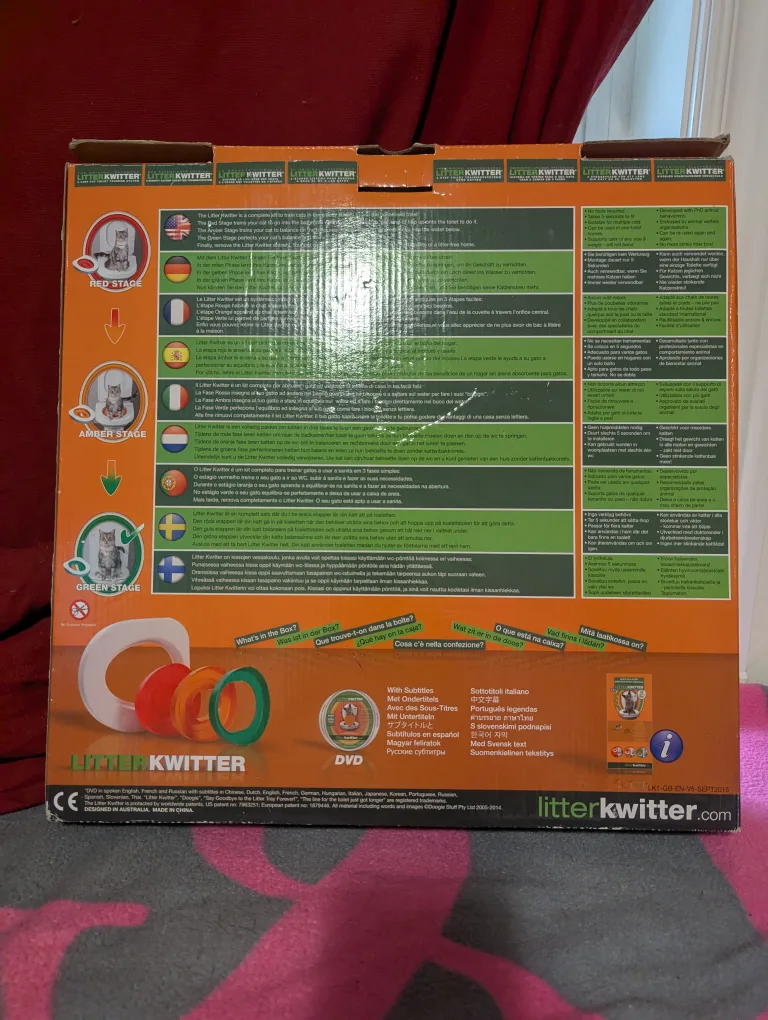 Litter Kwitter 3-Step Cat Toilet Training System image indicator(3)