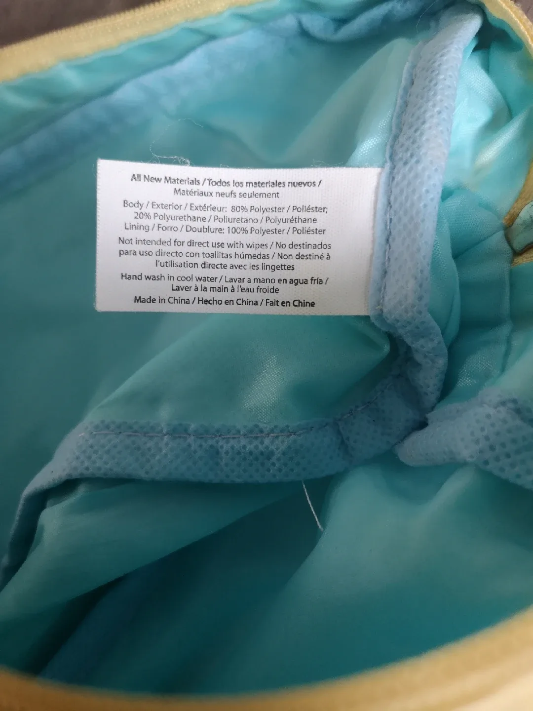 Pampers Baby Bag - Light Blue Gingham image indicator(5)