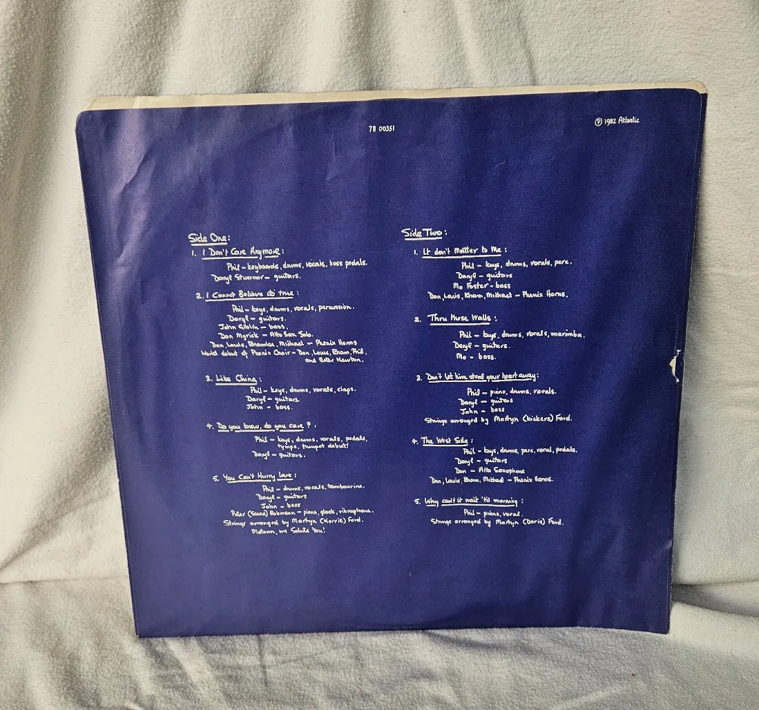 Genesis Self Titled Original 1983 Gatefold Vinyl LP image indicator(4)