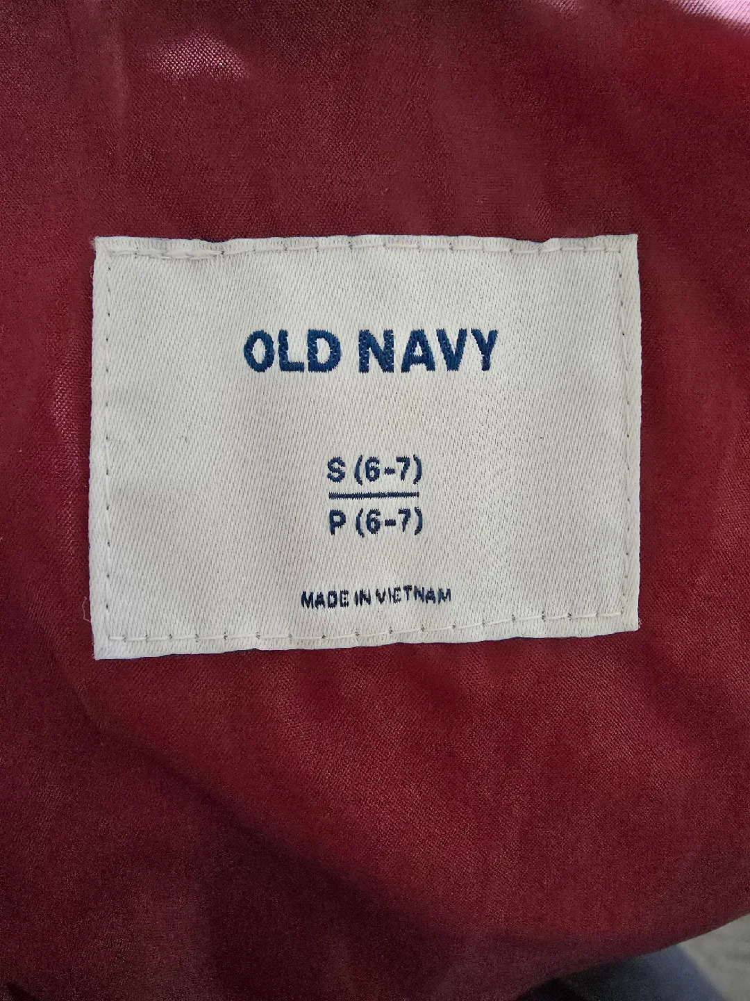 Old Navy Velvet Puffer Jacket - Size S (6-7) image indicator(2)