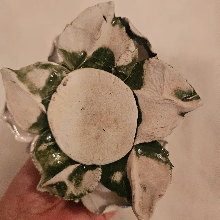 Vintage Floral Ceramic Candle Holder image indicator(5)