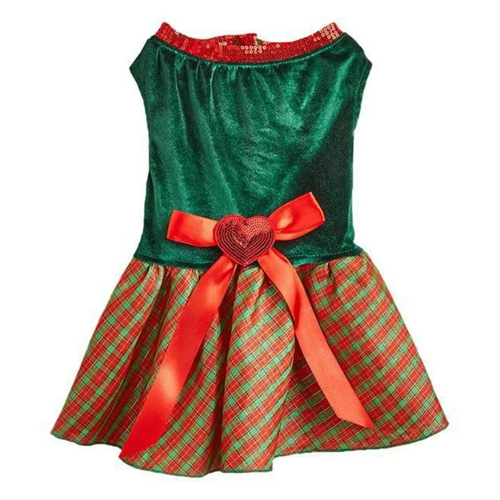 Dog Christmas Dress - Size L image indicator(2)