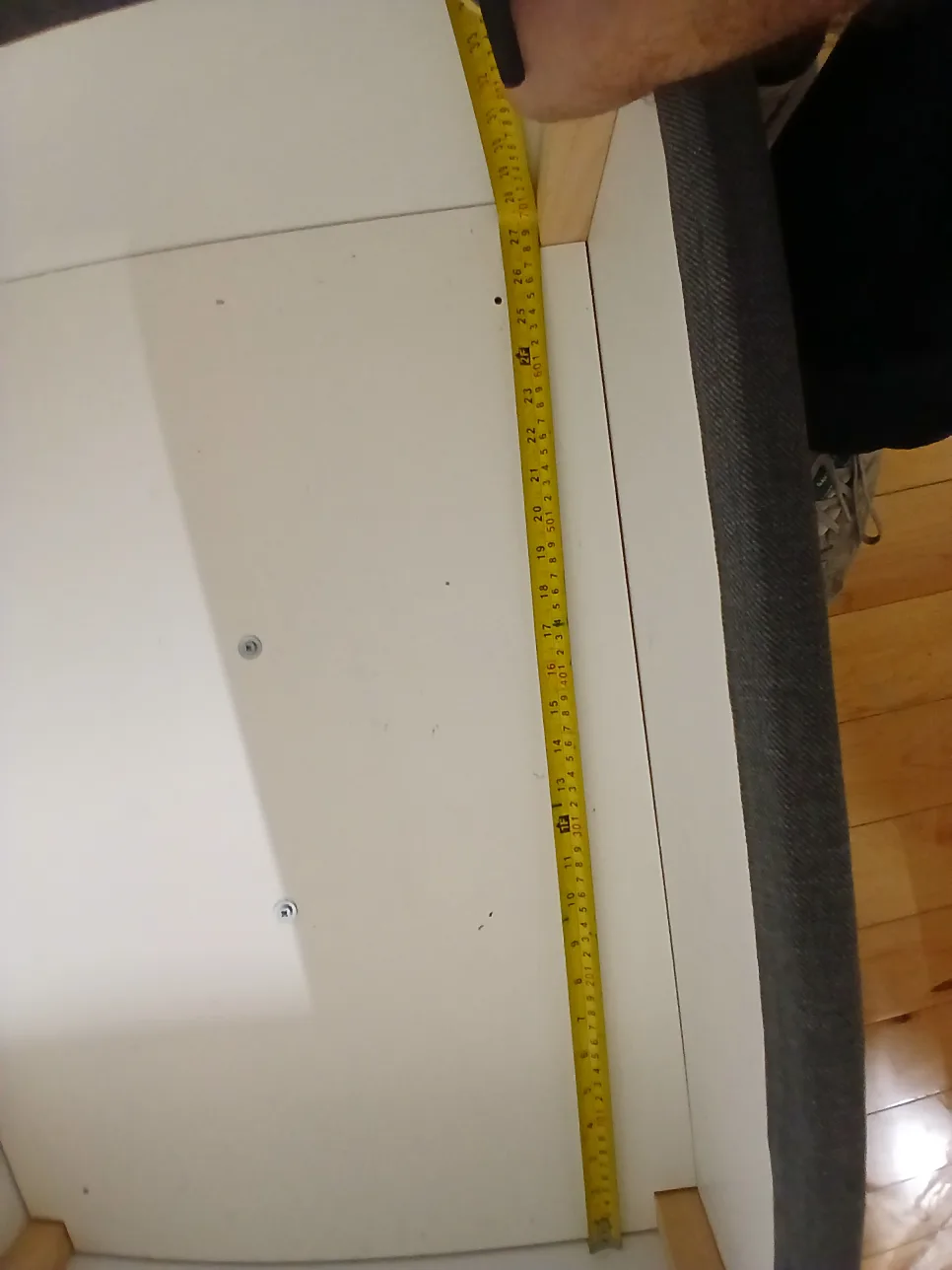 Storage Ottoman - Gray image indicator(10)