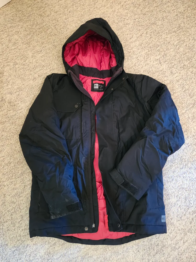 MEC Black Snow Pants and Jacket Set - Size M/10 thumbnail