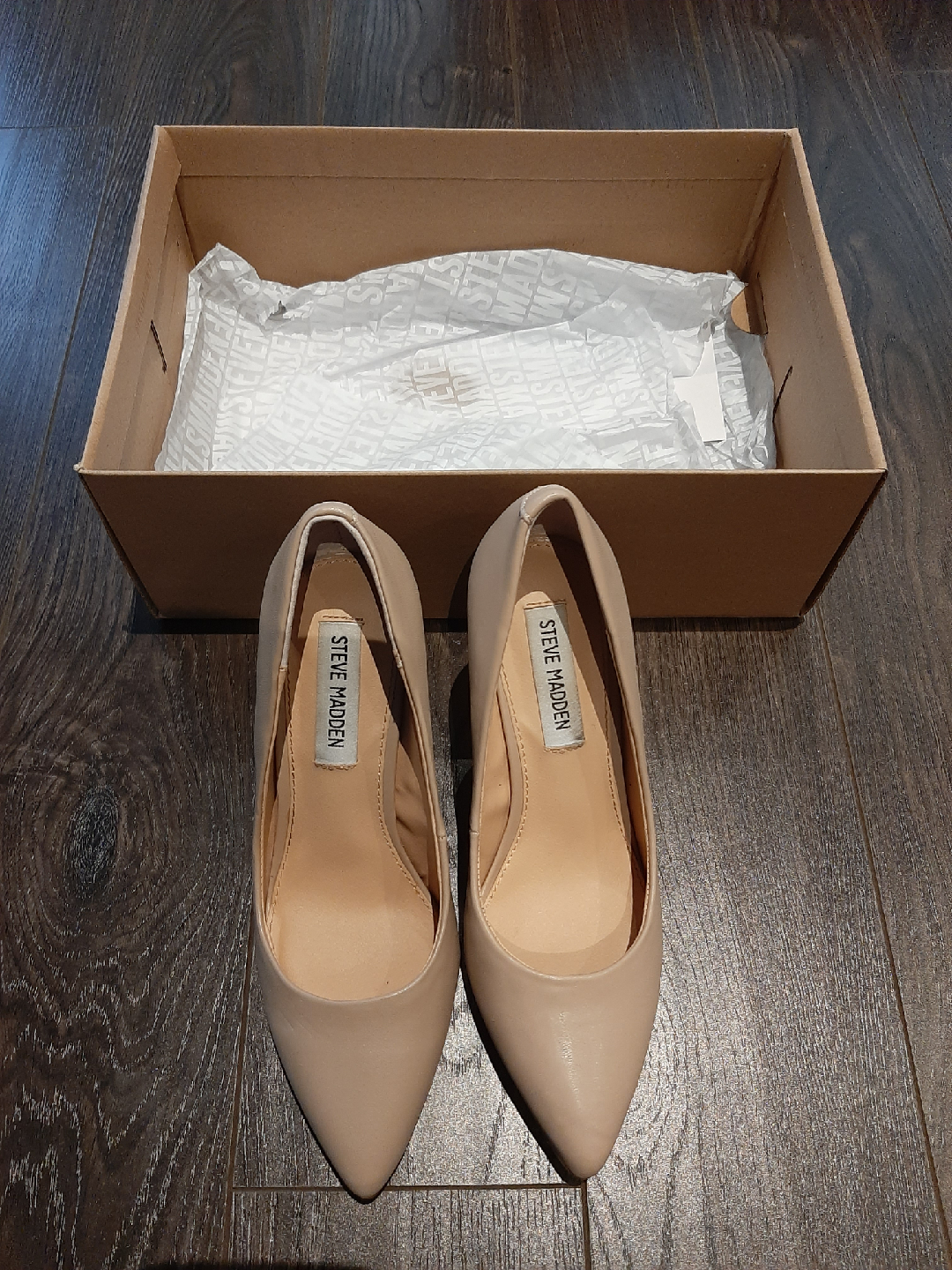Steve Madden Beige Pointed Toe Heels - photo 3