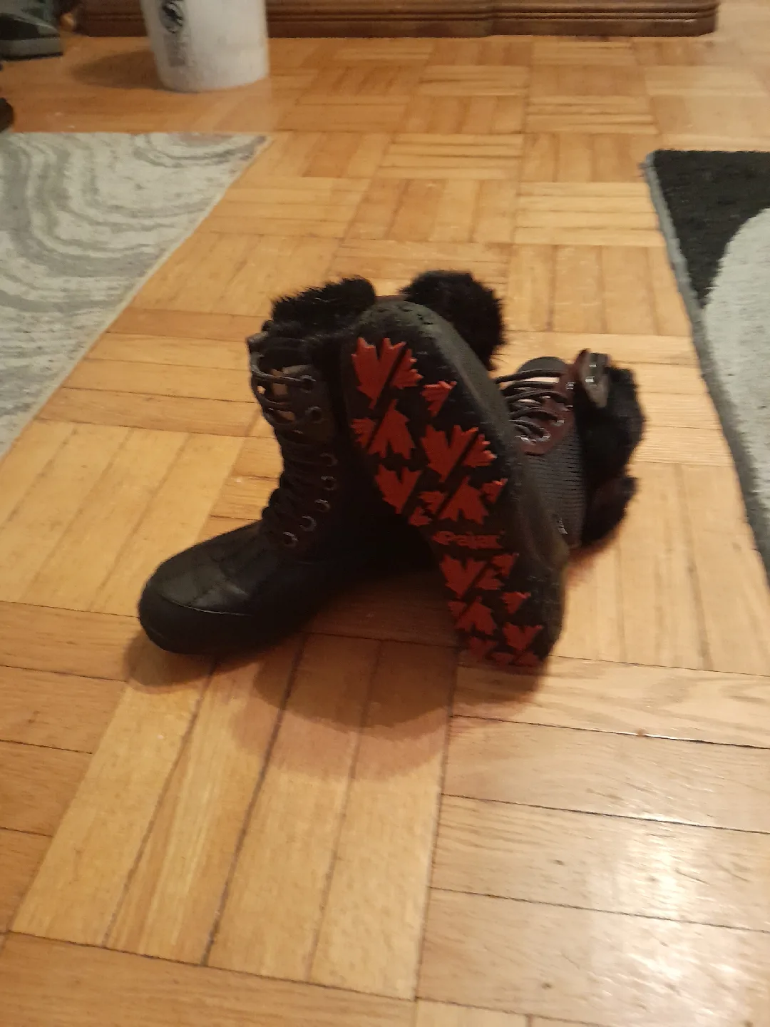 Black Winter Boots Original Pajar Women's Size 8