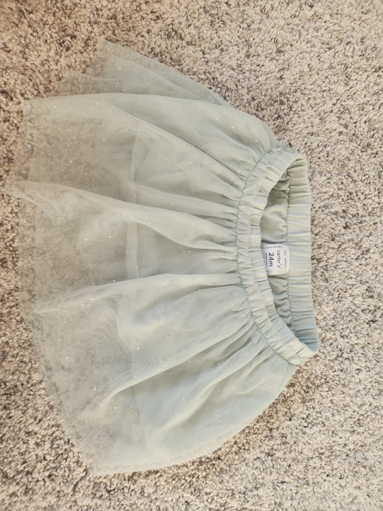 Carter's Sparkly Tulle Skirt - Size 24 Months