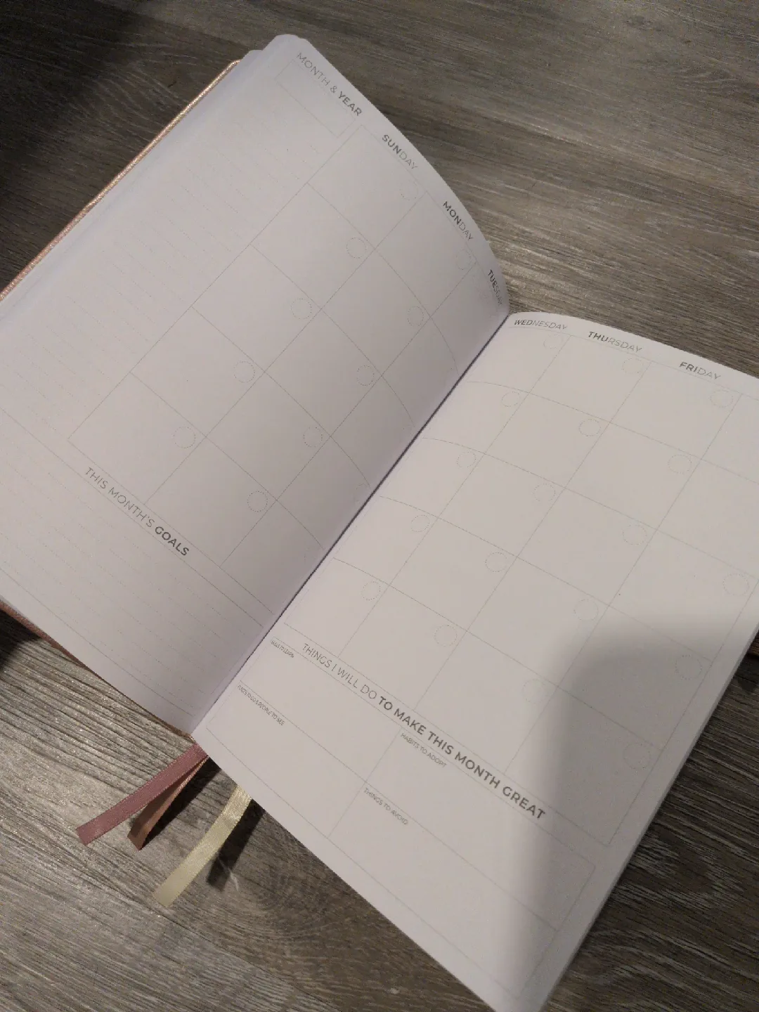 Rose Gold Planner Clever Fox Brand image indicator(3)
