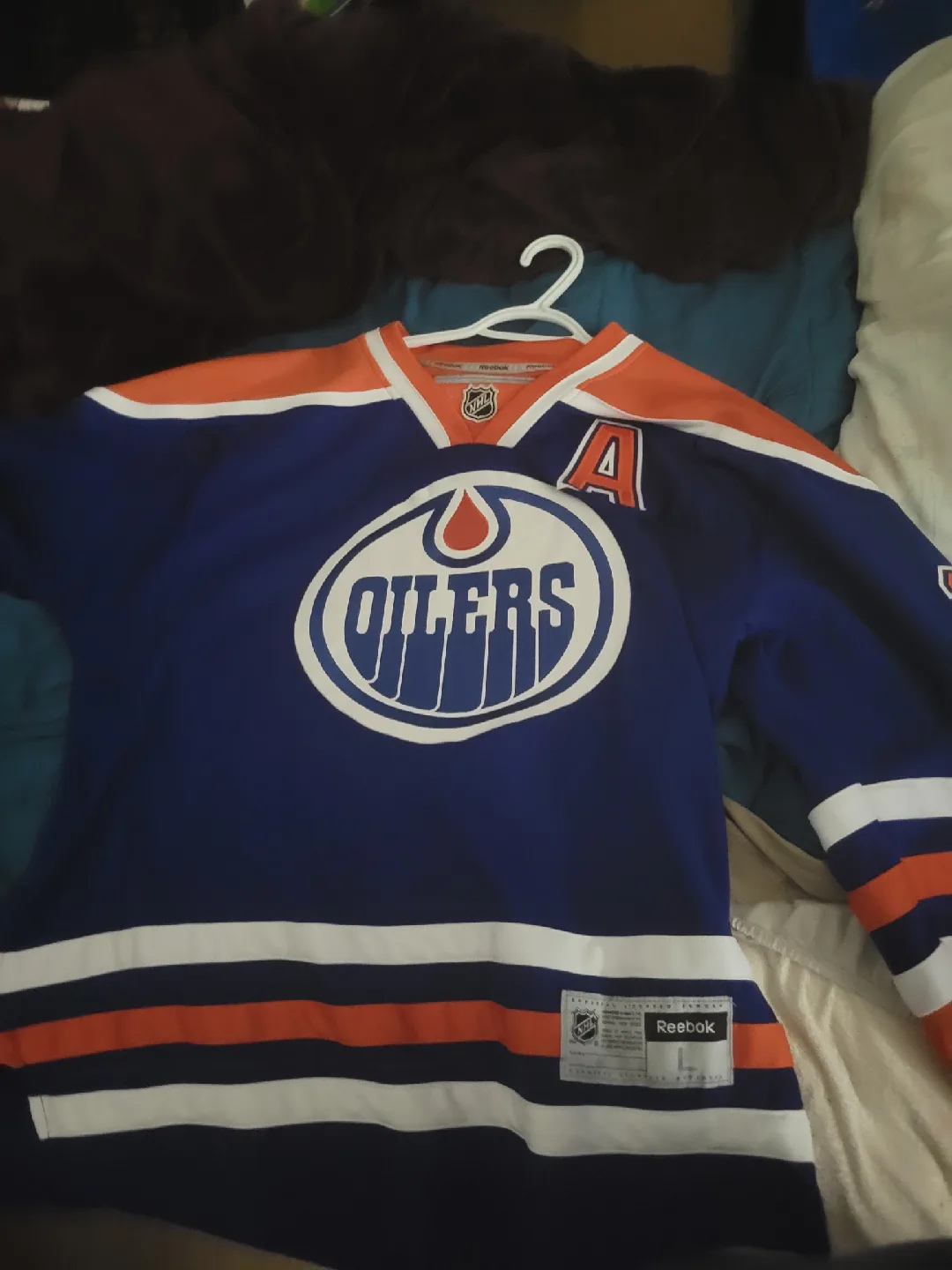 Reebok Edmonton Oilers Eberle #14 Jersey - Size L