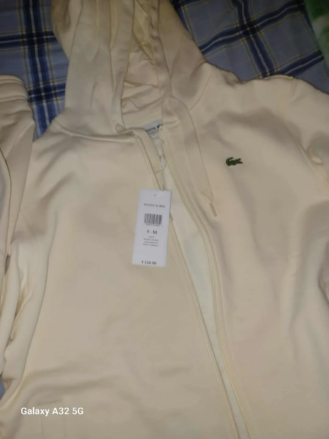 Lacoste Full Zip Hoodie & Jogger Set - Size M image indicator(2)