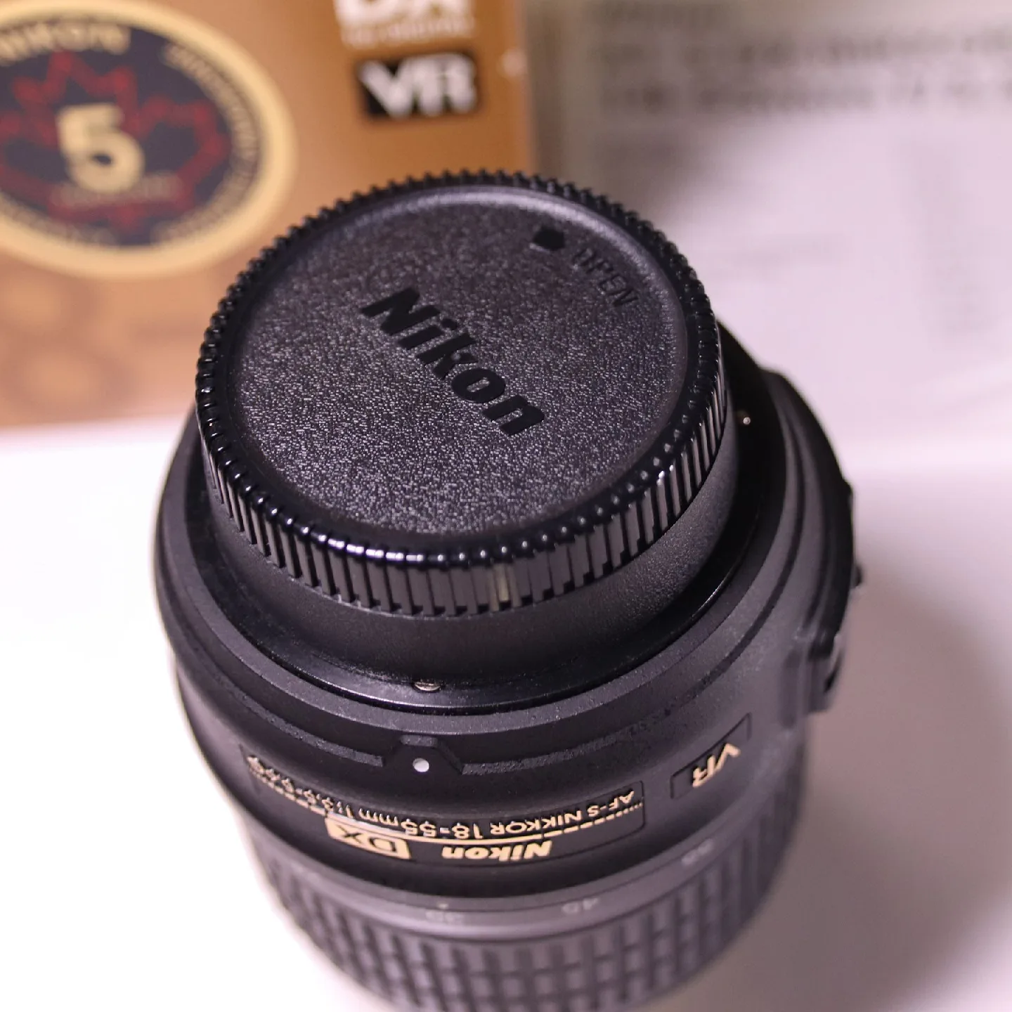 Nikon AF-S DX 18-55mm F3.5-5.6G VR (Nikon F Mount) image indicator(2)