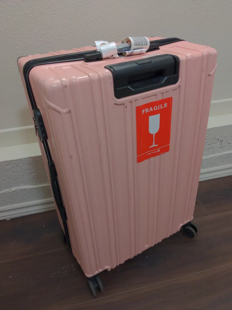 Pink Luggage Suitcase