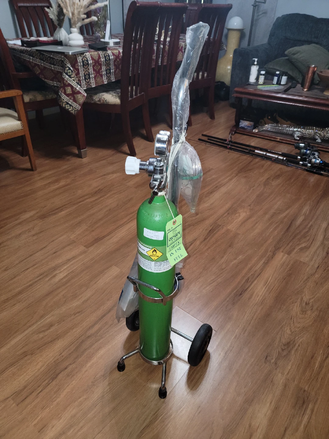 Portable Oxygen Tank