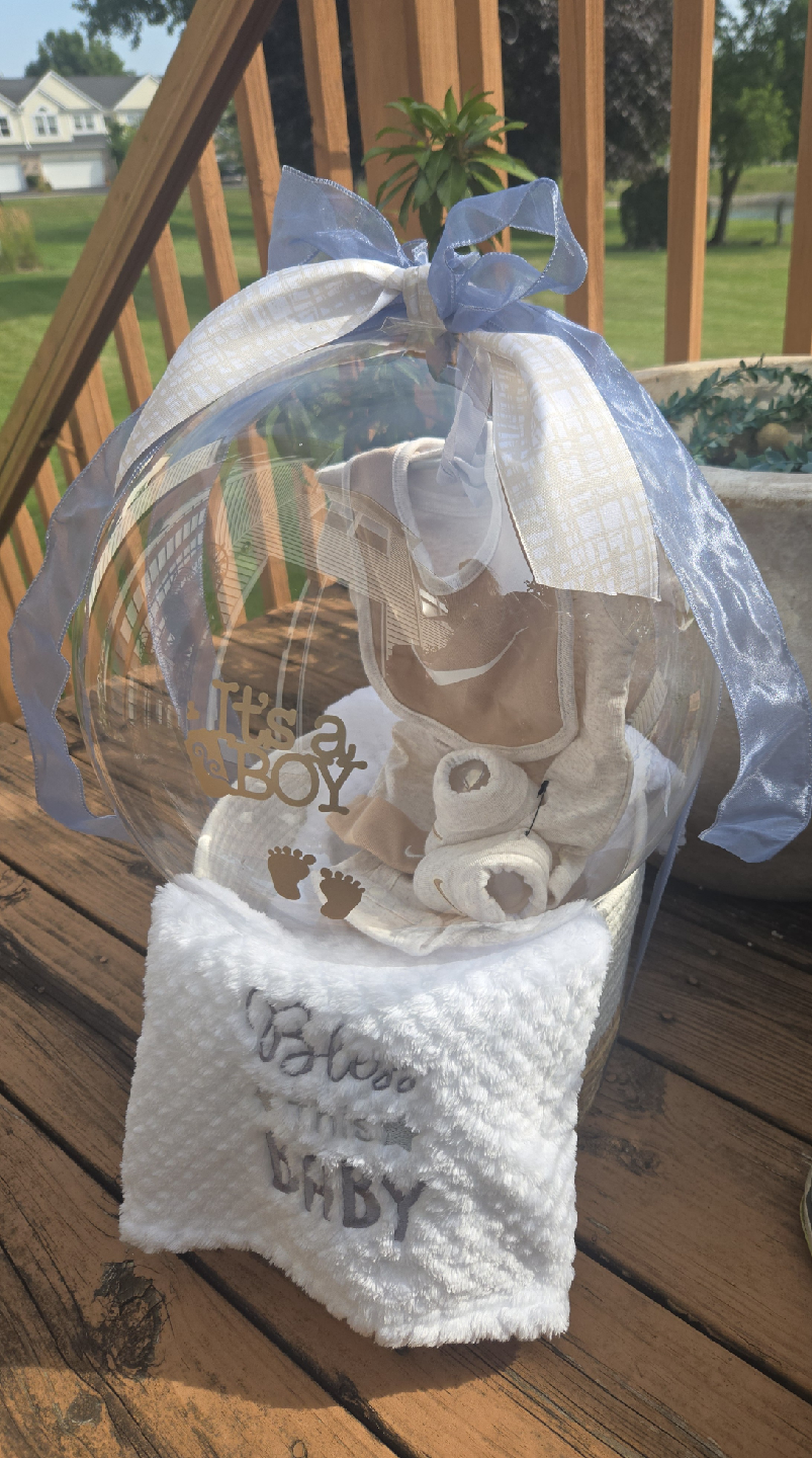 custom Baby Shower gift Balloons - photo 4