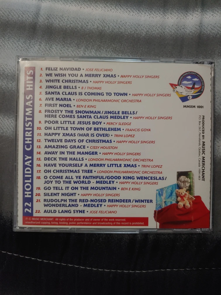 22 Holiday Christmas Hits CD - photo 2