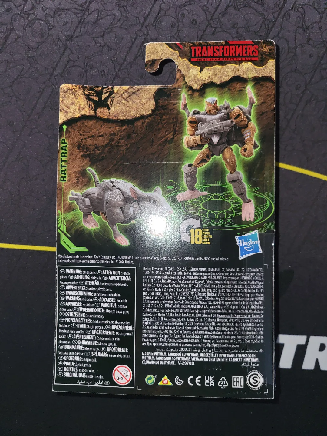 🆕️Transformers Kingdom; War For Cybertron: RatTrap🆕️ image indicator(2)