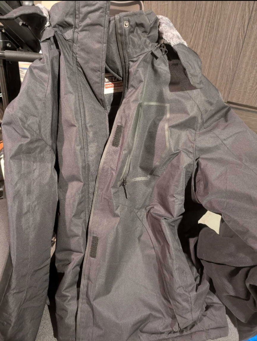womens XXL Winter Coat - Black - photo 2