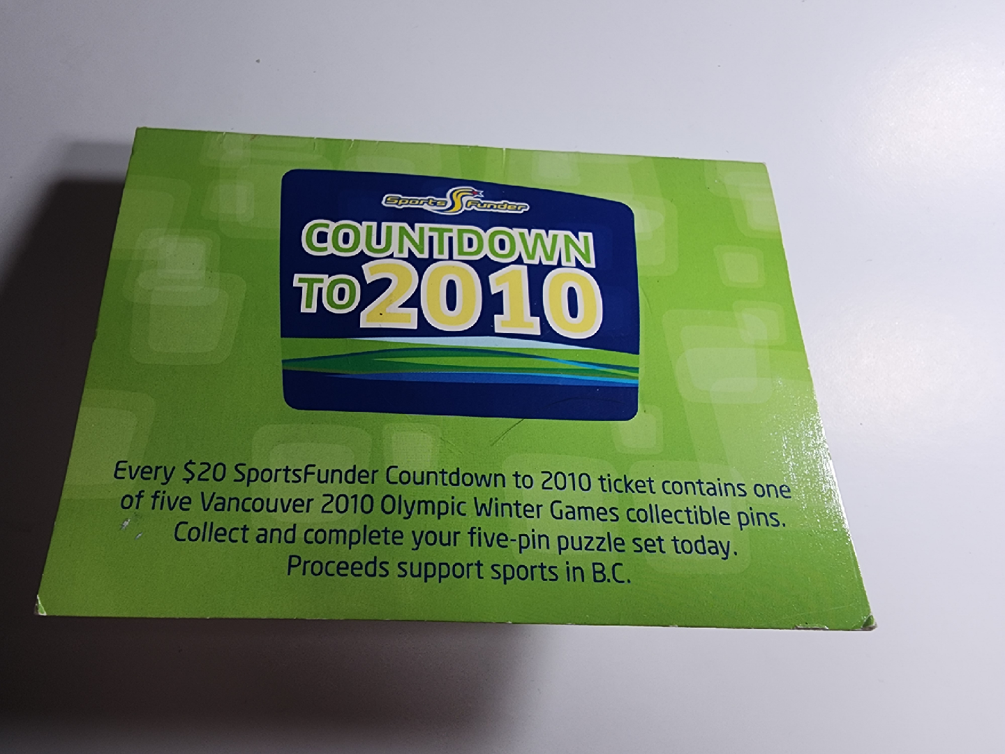 Vancouver 2010 Olympic Winter Games Pin Collection