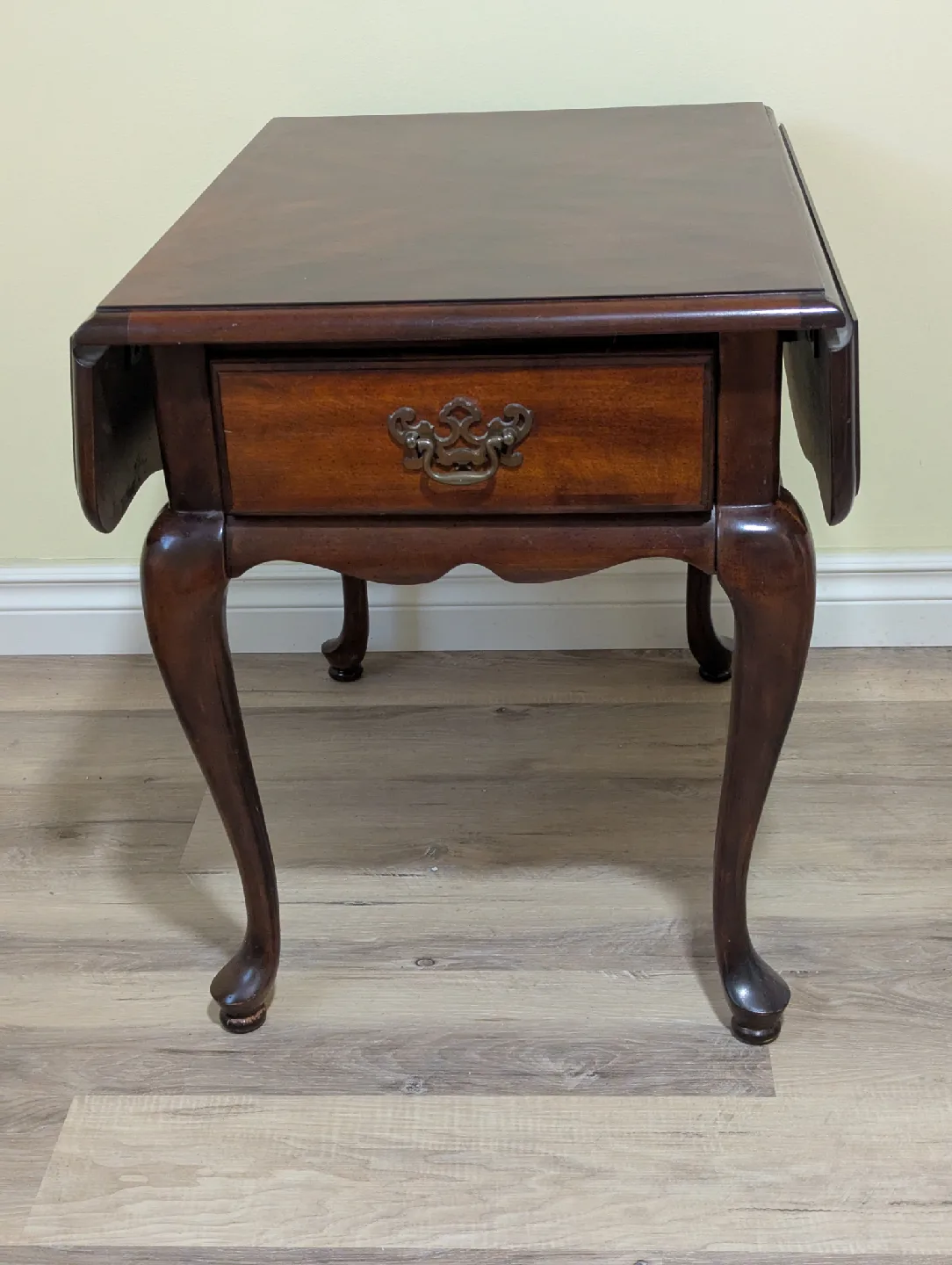 Vintage Mahogany Side Tables with Drawer image indicator(5)