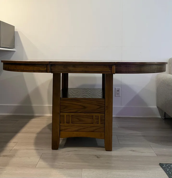 Dena 5pc Dining Set with Table4 Chairs, 42-60"W Extension image indicator(4)