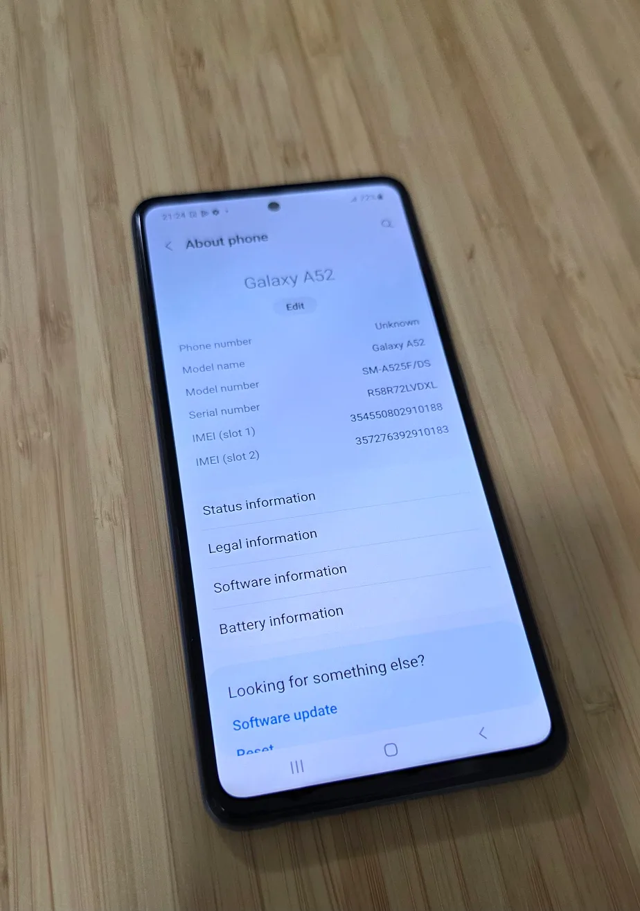 Samsung Galaxy A52 - 256GB image indicator(5)