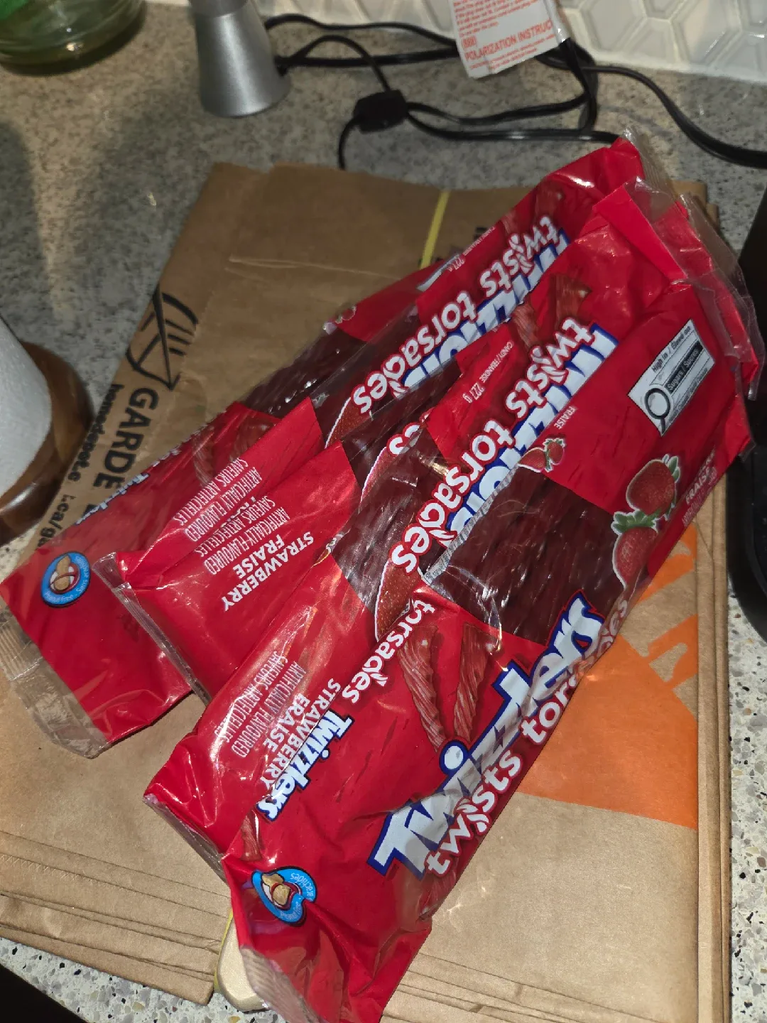 Twizzlers Strawberry Twists Candy, 227g thumbnail