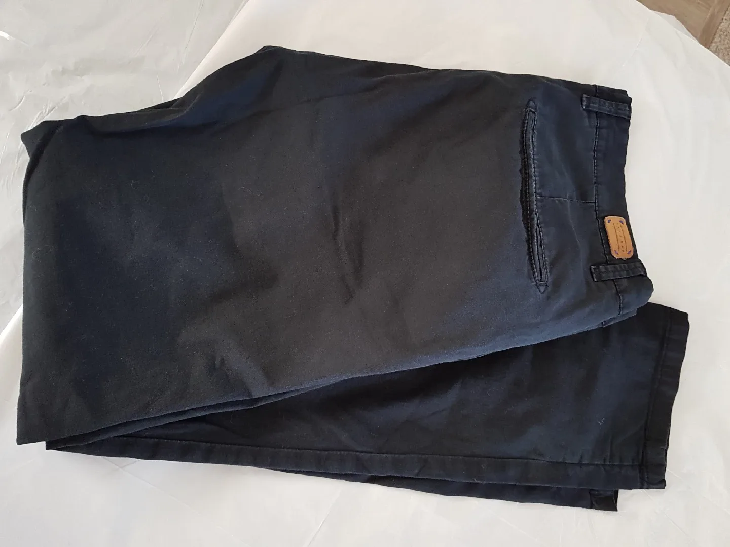 Zara Man Basic Black Pants - Size 44 image indicator(2)