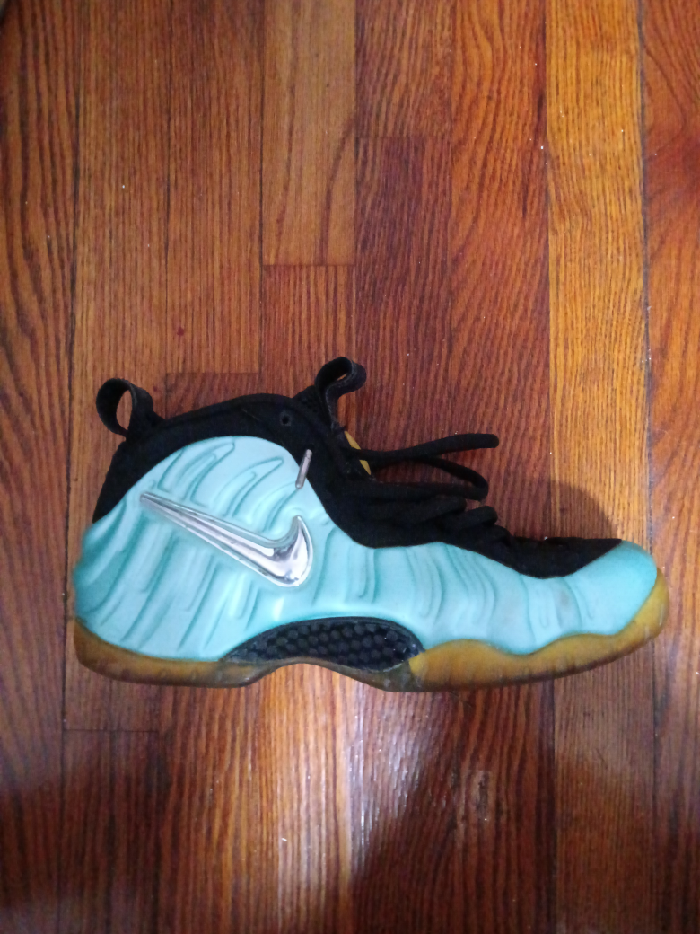 Nike Air Foamposite One Blue Aqua Sneakers