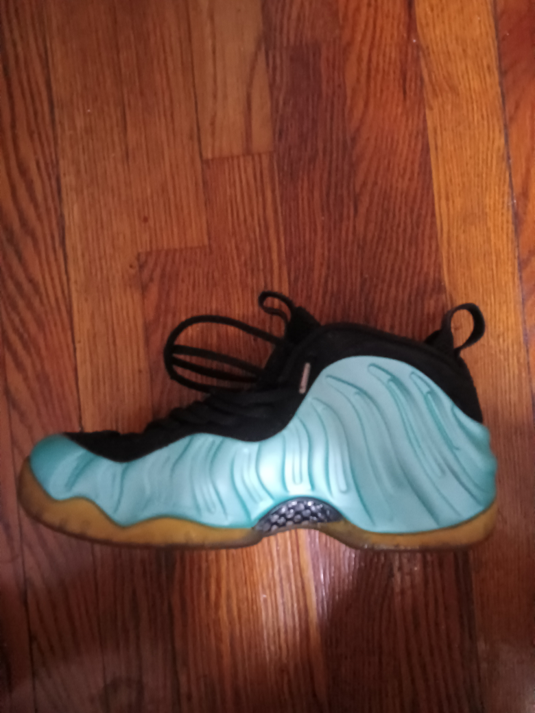 Nike Air Foamposite One Blue Aqua Sneakers - photo 2