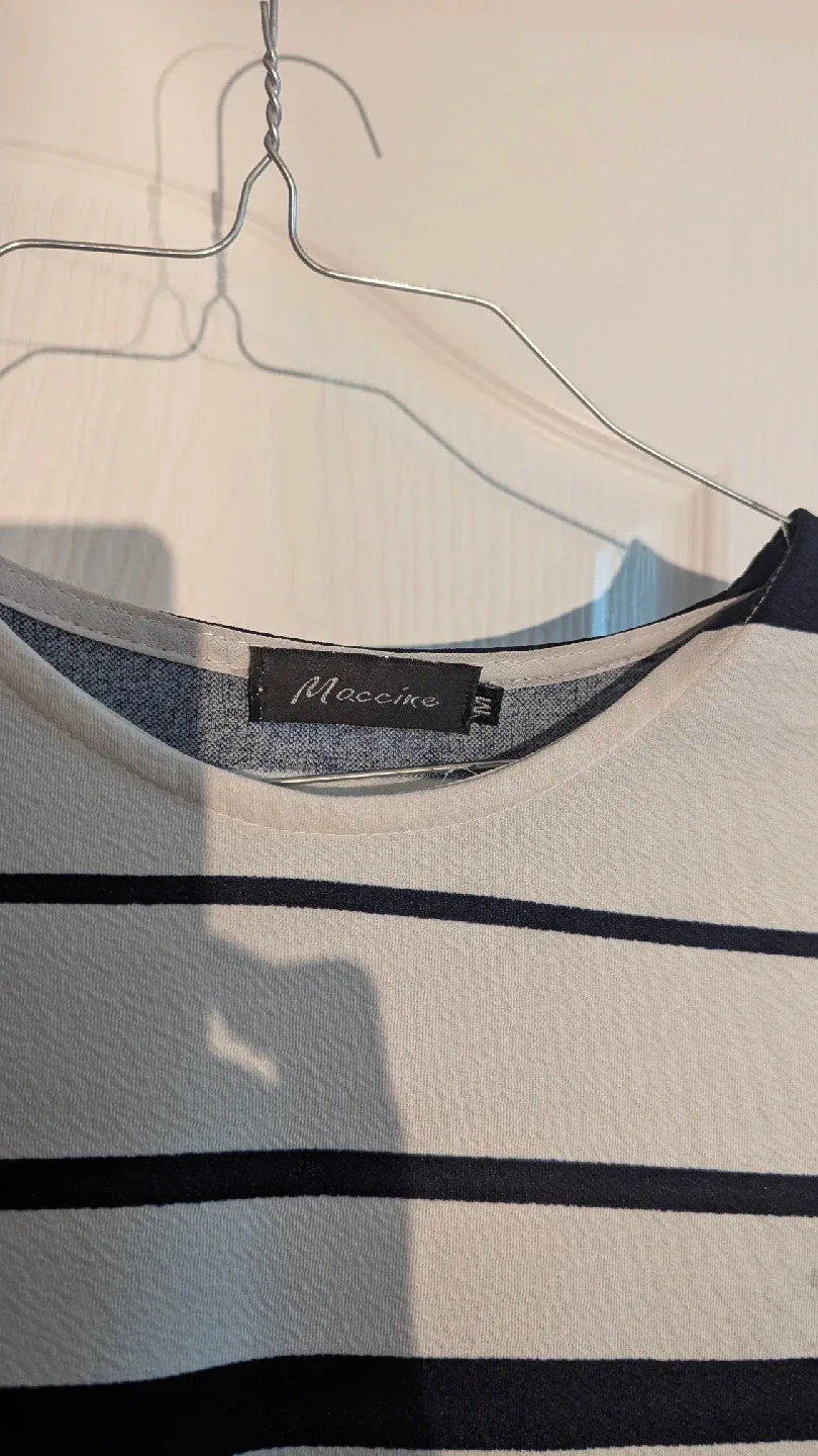 cute office/summer Striped Dress - Size M image indicator(2)